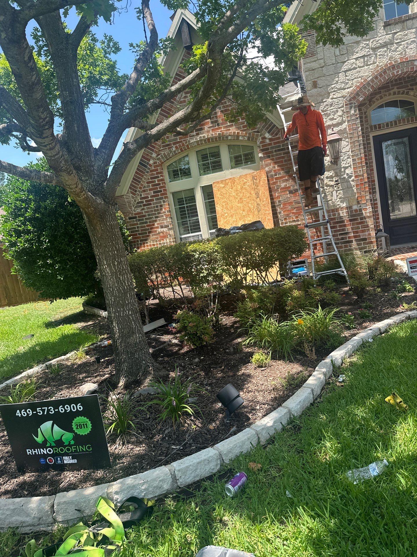 Project in Rowlett by Rhino Roofing and General Contracting, LLC