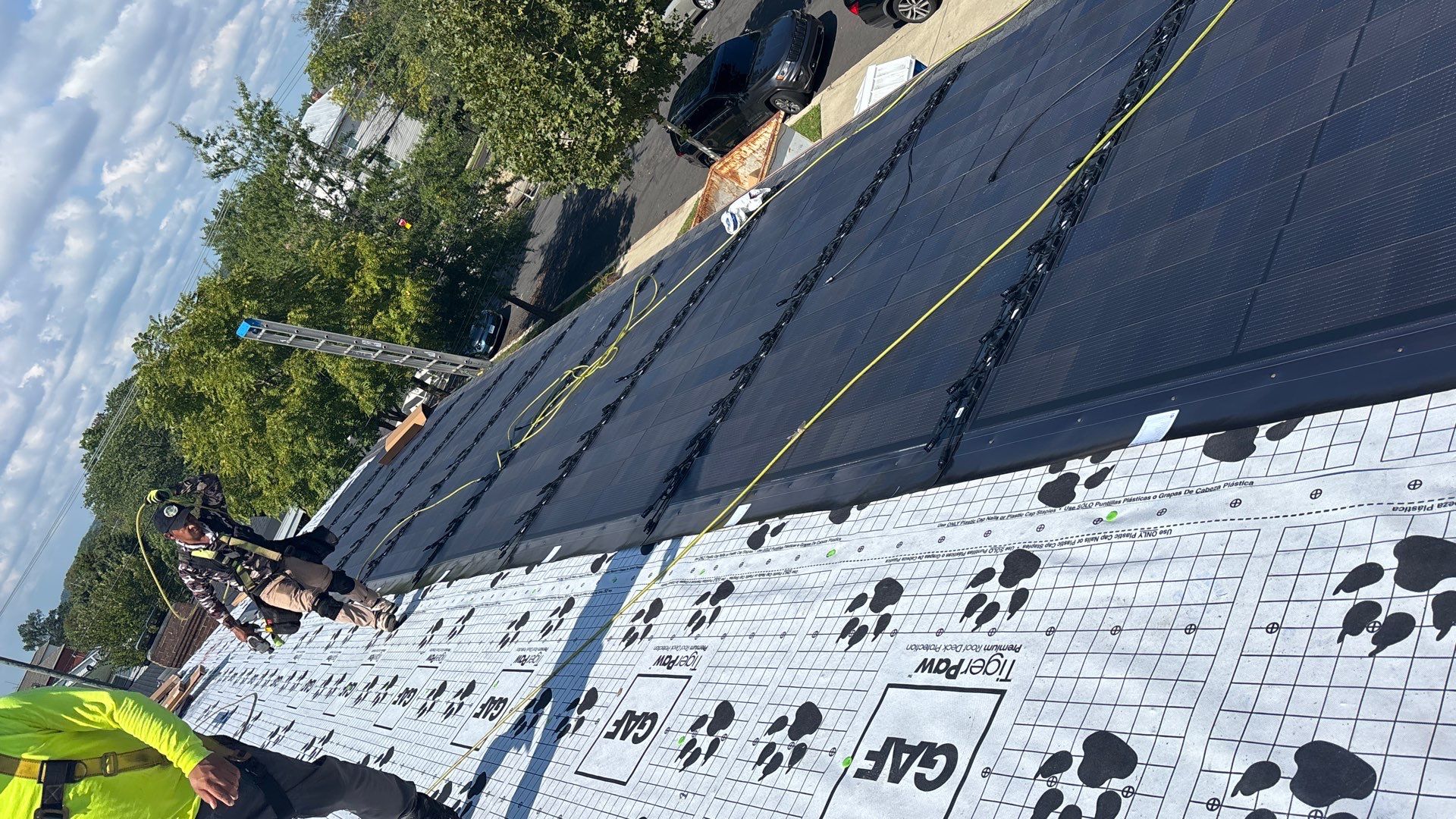 GAF Timberline Solar Roof in Washington DC! by American Home Contractors