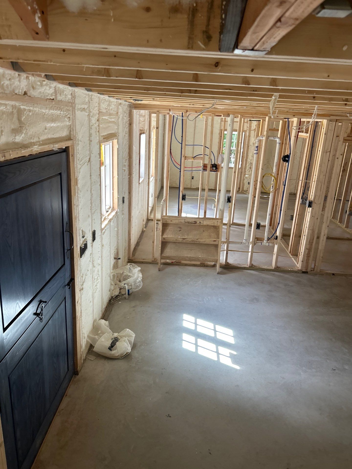 High-Performance Spray Foam Insulation for New Home in Kingston by NYS Foam & Energy