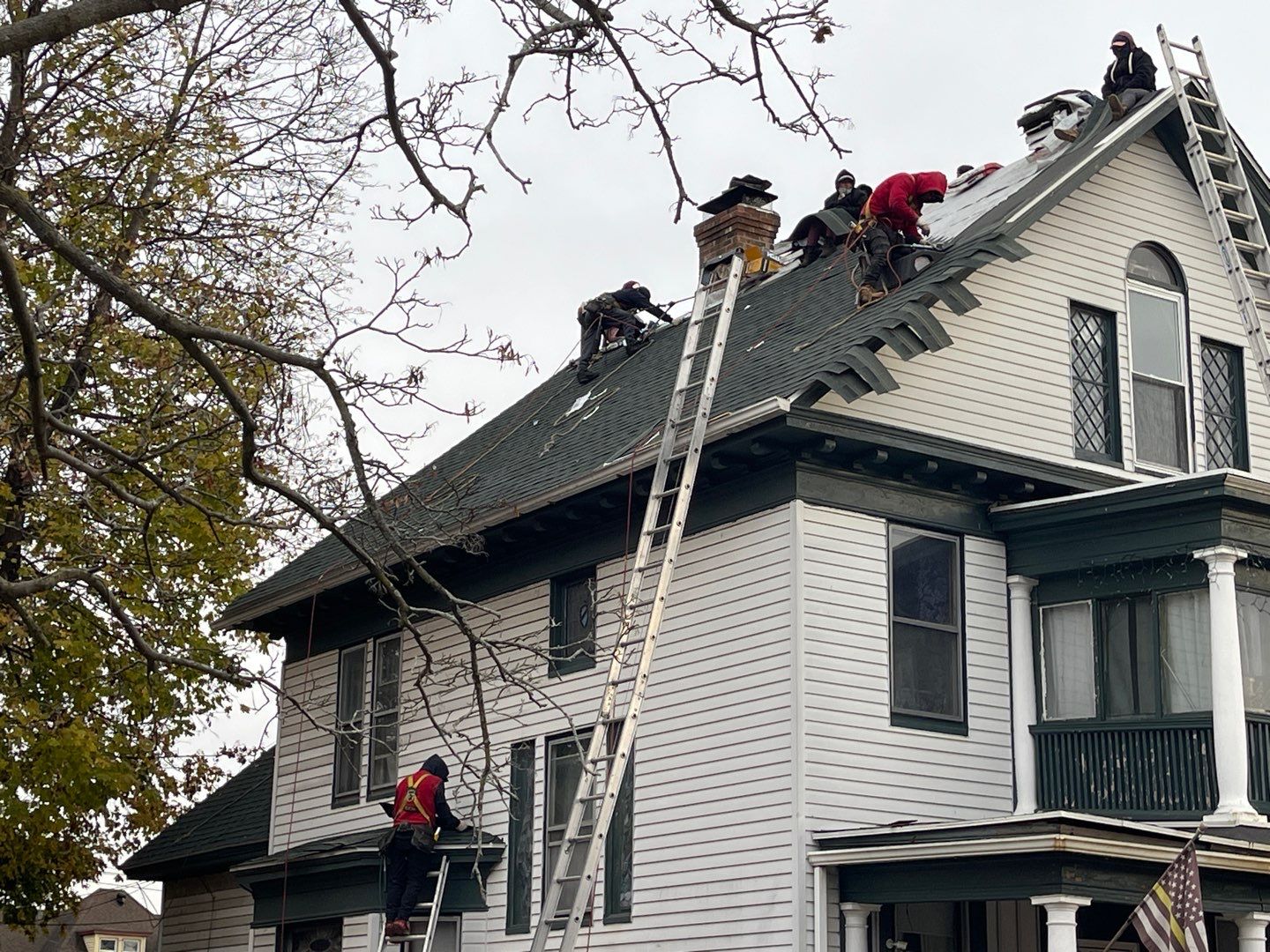 Full Slate Roof Removal & Solar-Ready System—Completed in One Day! by Sensible Home Solutions