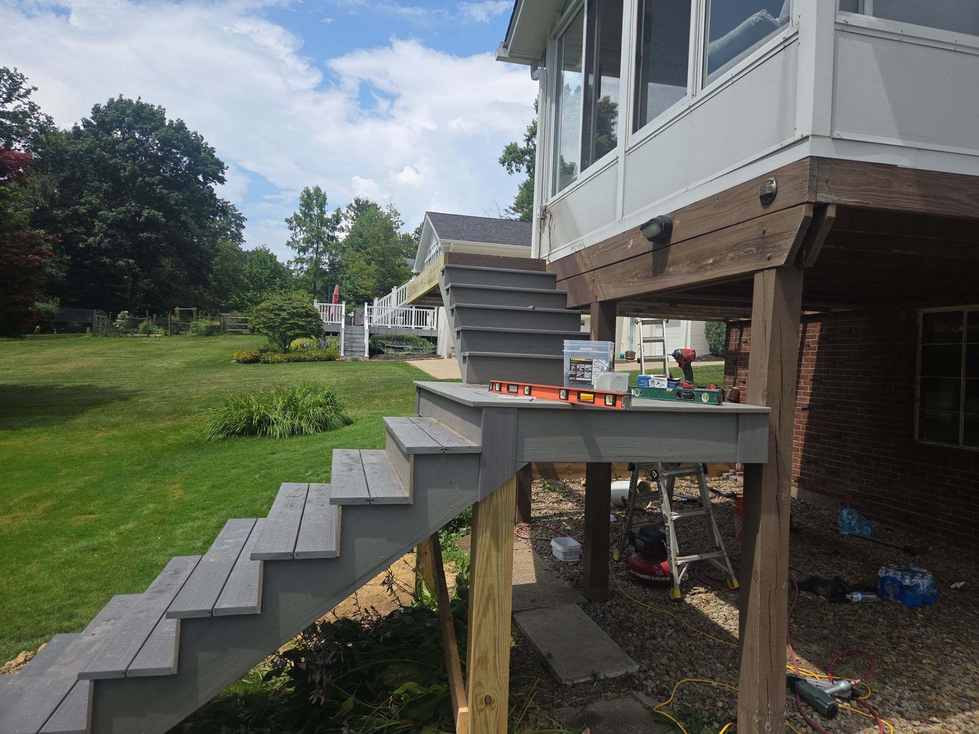 Re-deck  by Cousins Roofing Siding & Decks