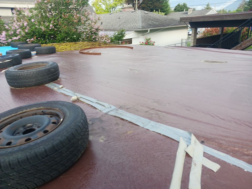 Residential ReRoofing Installation using IKO 2ply sbs by Top Notch Roofing Inc