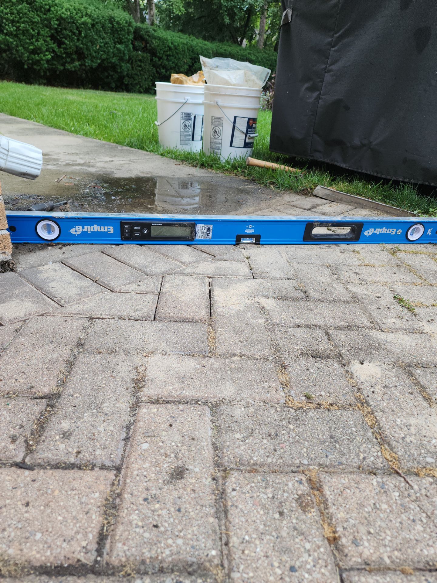 Brick paver cleaning  by Northern Power Washing LLC.