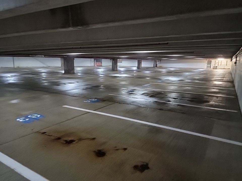 Downers Grove, Parking garage by Northern Power Washing LLC.