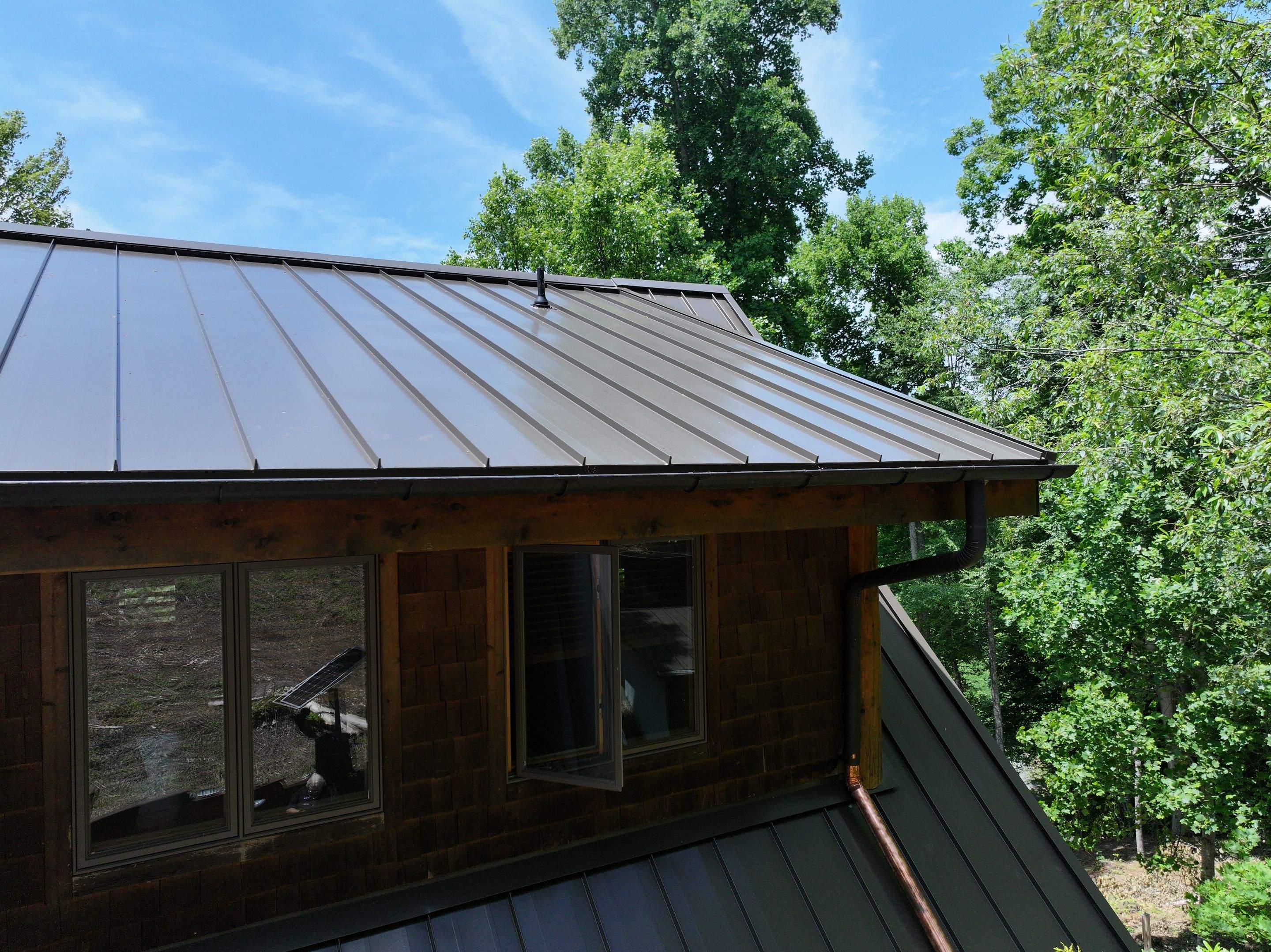 Burnished Slate Standing Seam by Omnia Roofing