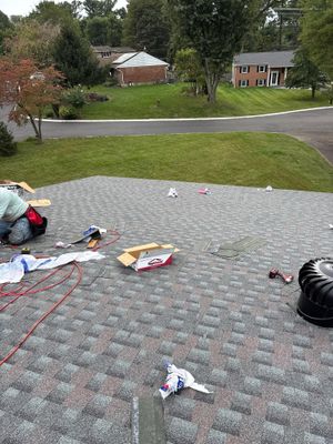 Residential Roofing Installation using GAF Timberline HDZ