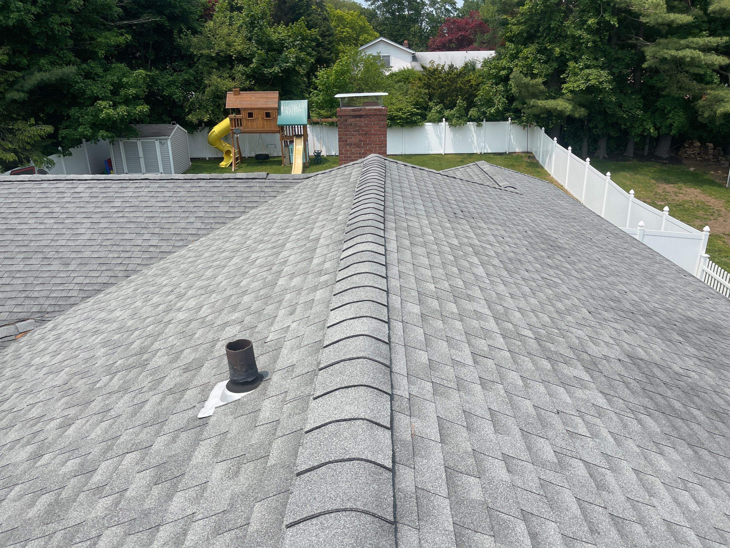 Residential Roofing Installation using Owens Corning Duration Onyx Black by A Plus Exterior