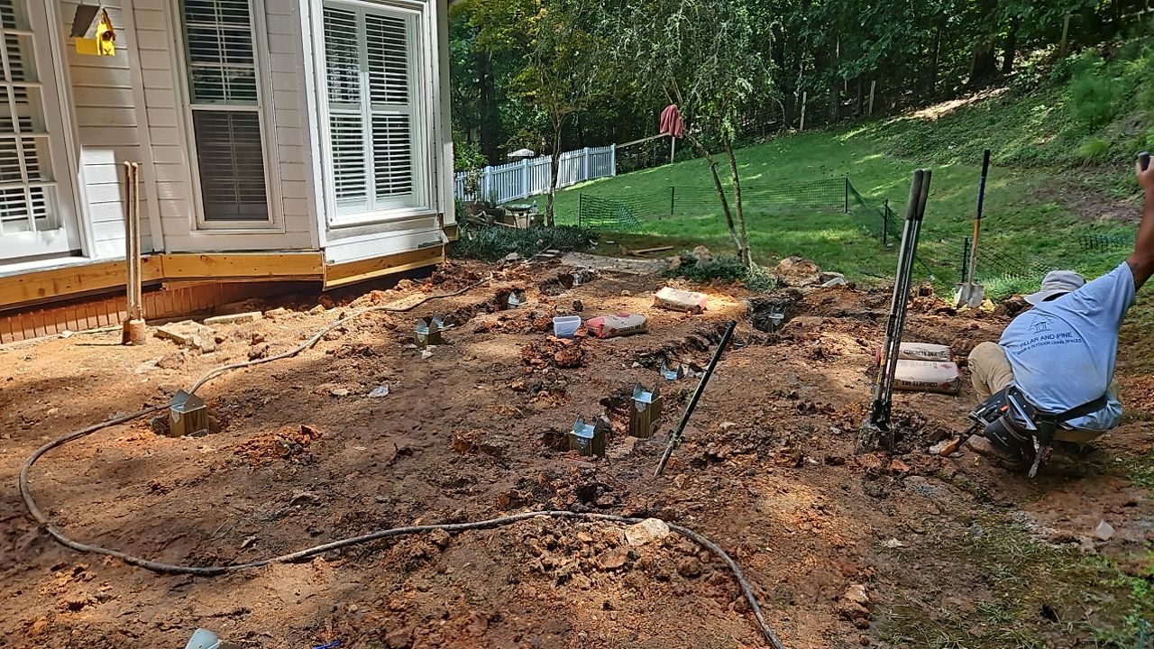 Jameswood Lane - Composite Deck Build by Pillar and Pine