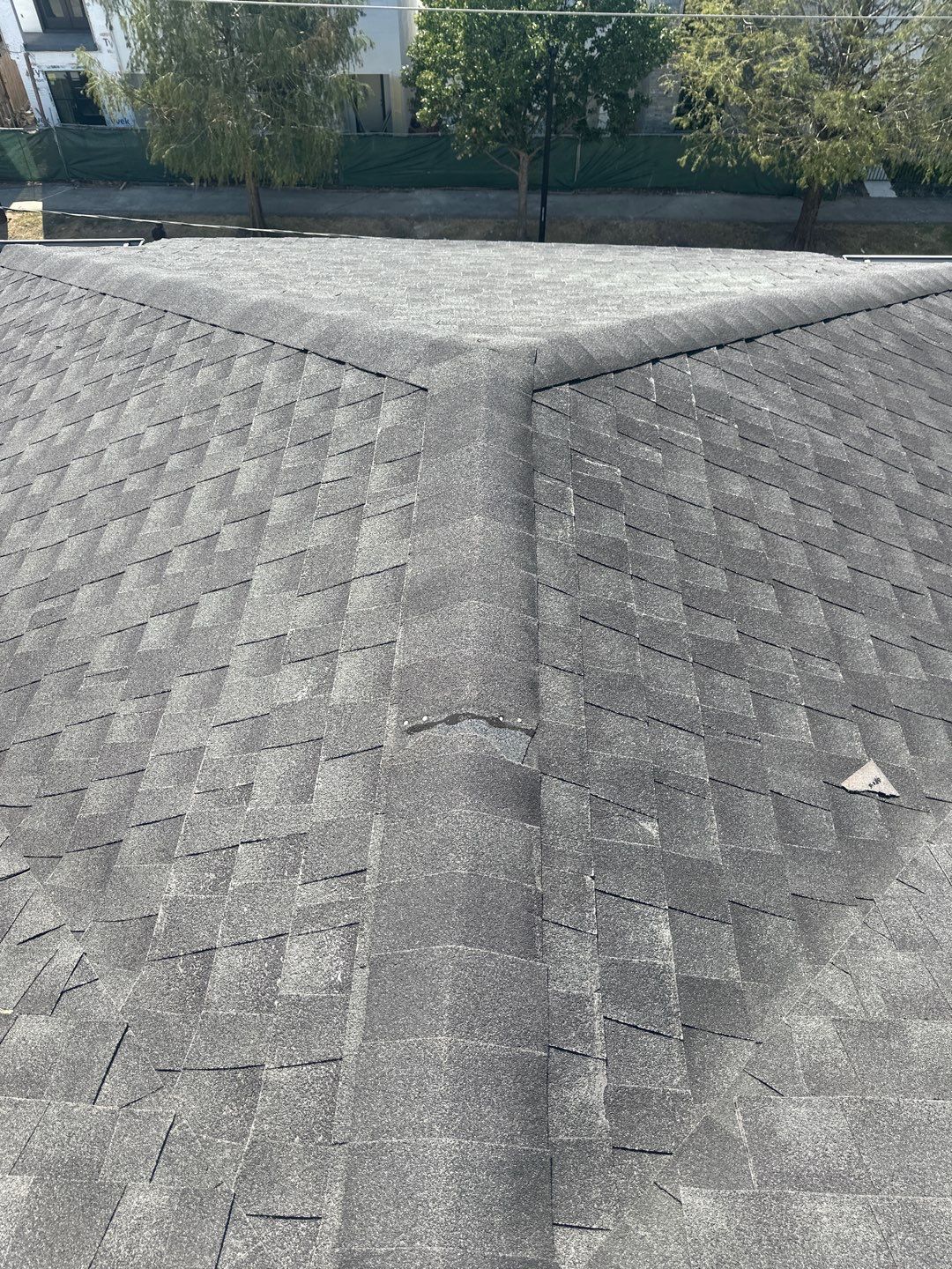 Hail Damage using Owen's Corning Duration (Lifetime) Shingles by Roof Repair Company