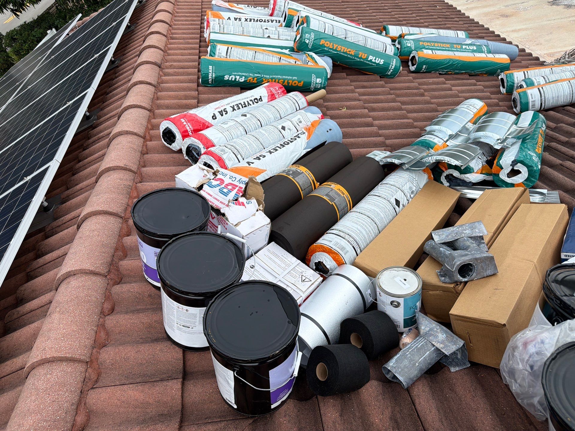 Residential Roofing Installation using Eagle Roofing Tile by BLUES BROTHERS ROOFING