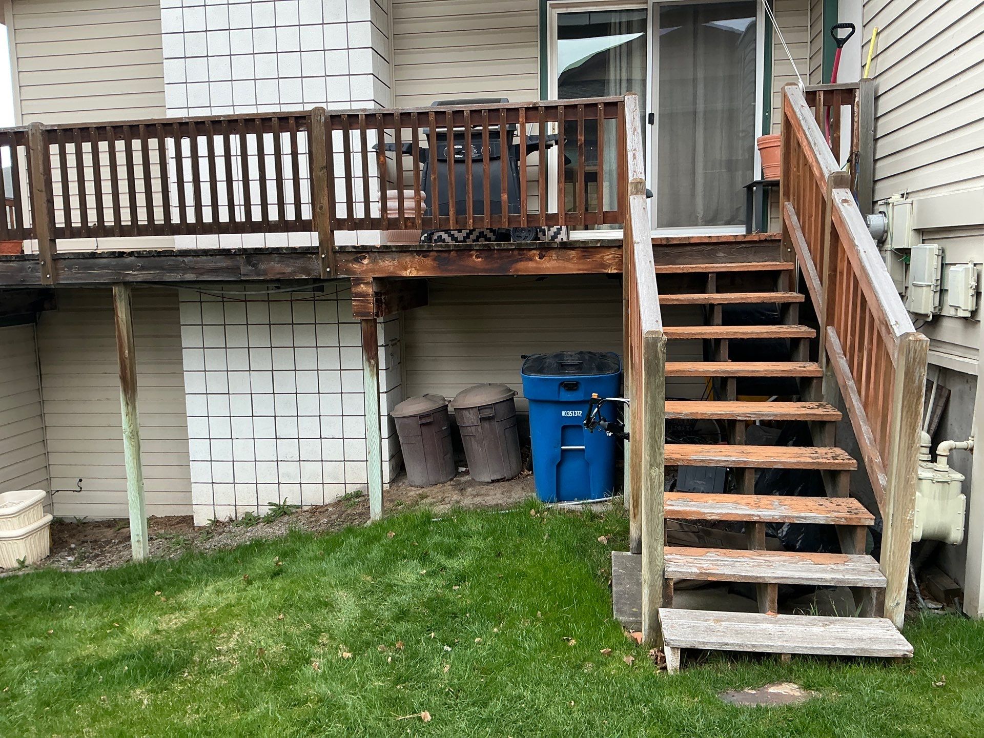 Backyard Deck Renovation by SAGE Decks