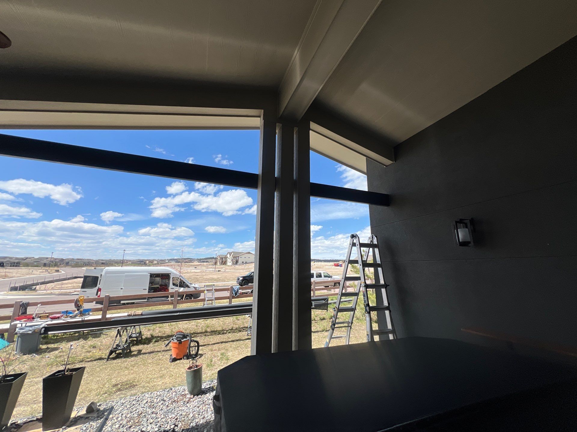Motorized Screens using Progressive MagnaTrack Screens by Outdoor Solutions Colorado