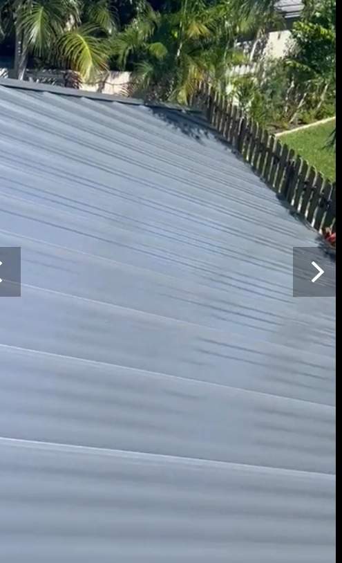 24ga 1" Nail-Strip Charcoal Gray  by Total Roofing System The Metal Roof Experts