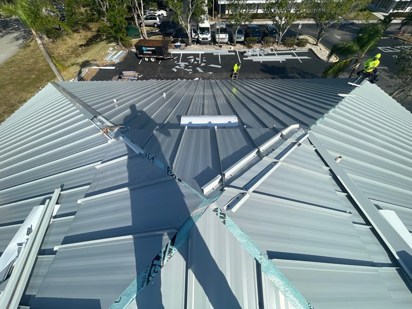 Commercial Standing Seam Metal Replacement in Fort Myers, FL by International Roofing