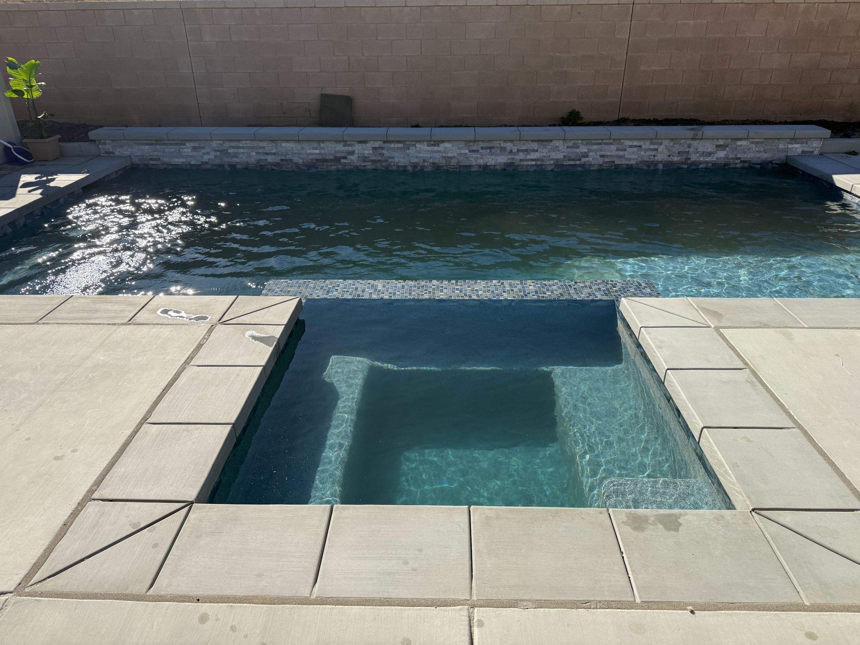 Pool and spa geometric by Premier Pools and Spas Temecula