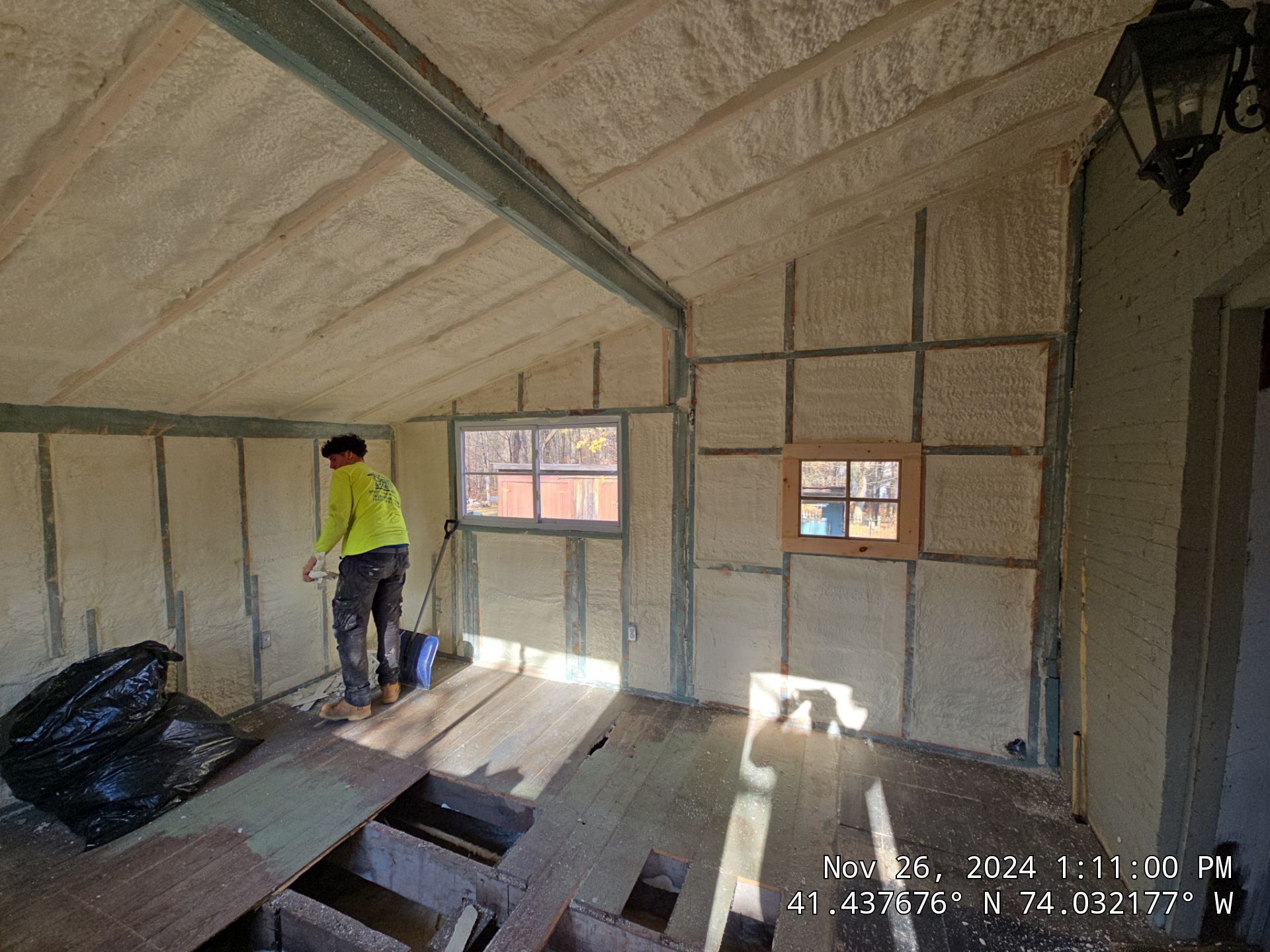 Major Addition using Closed Cell Spray Foam by NYS Foam & Energy