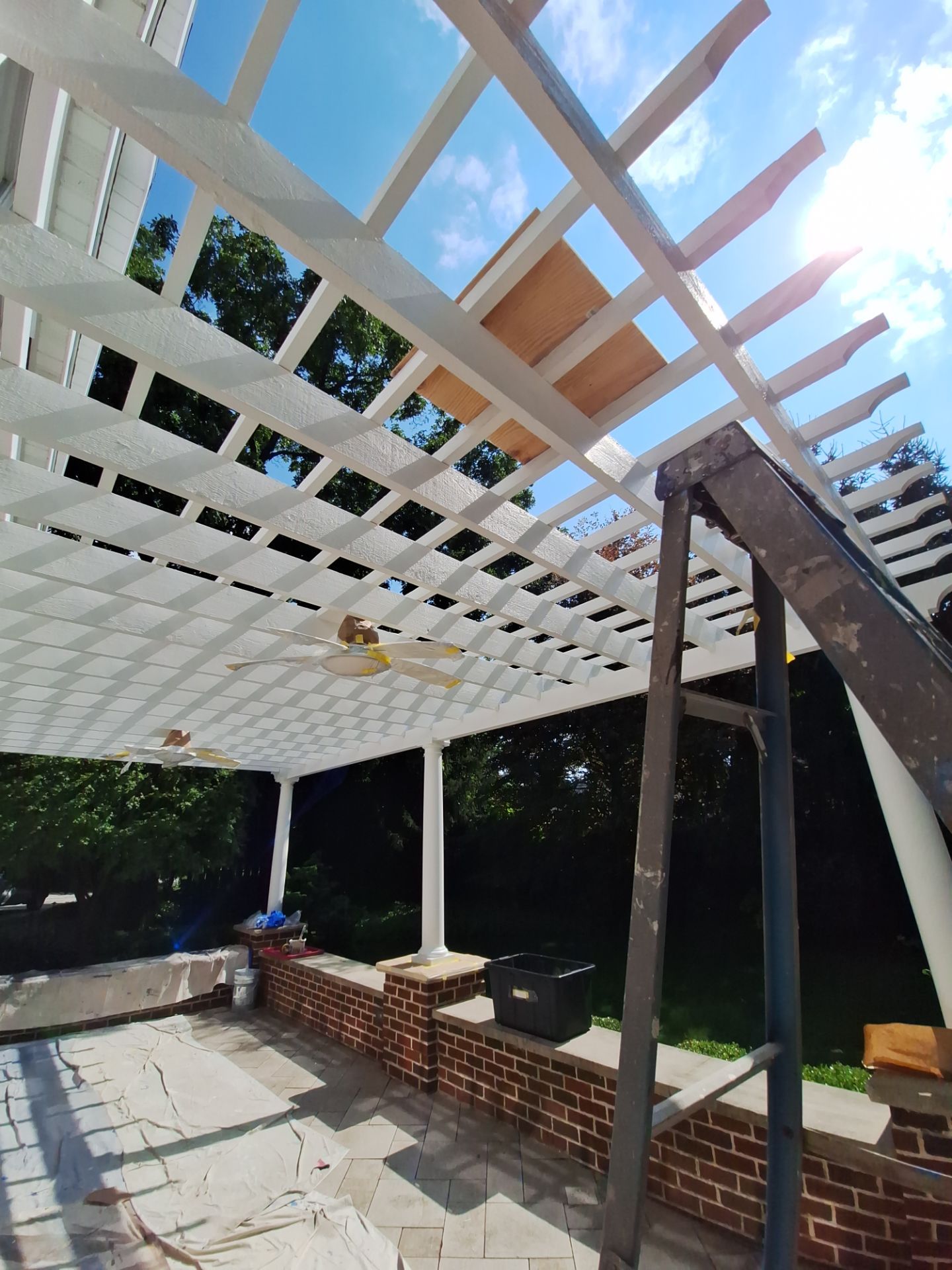 Pergola and Pillar painting by Gordon Painting
