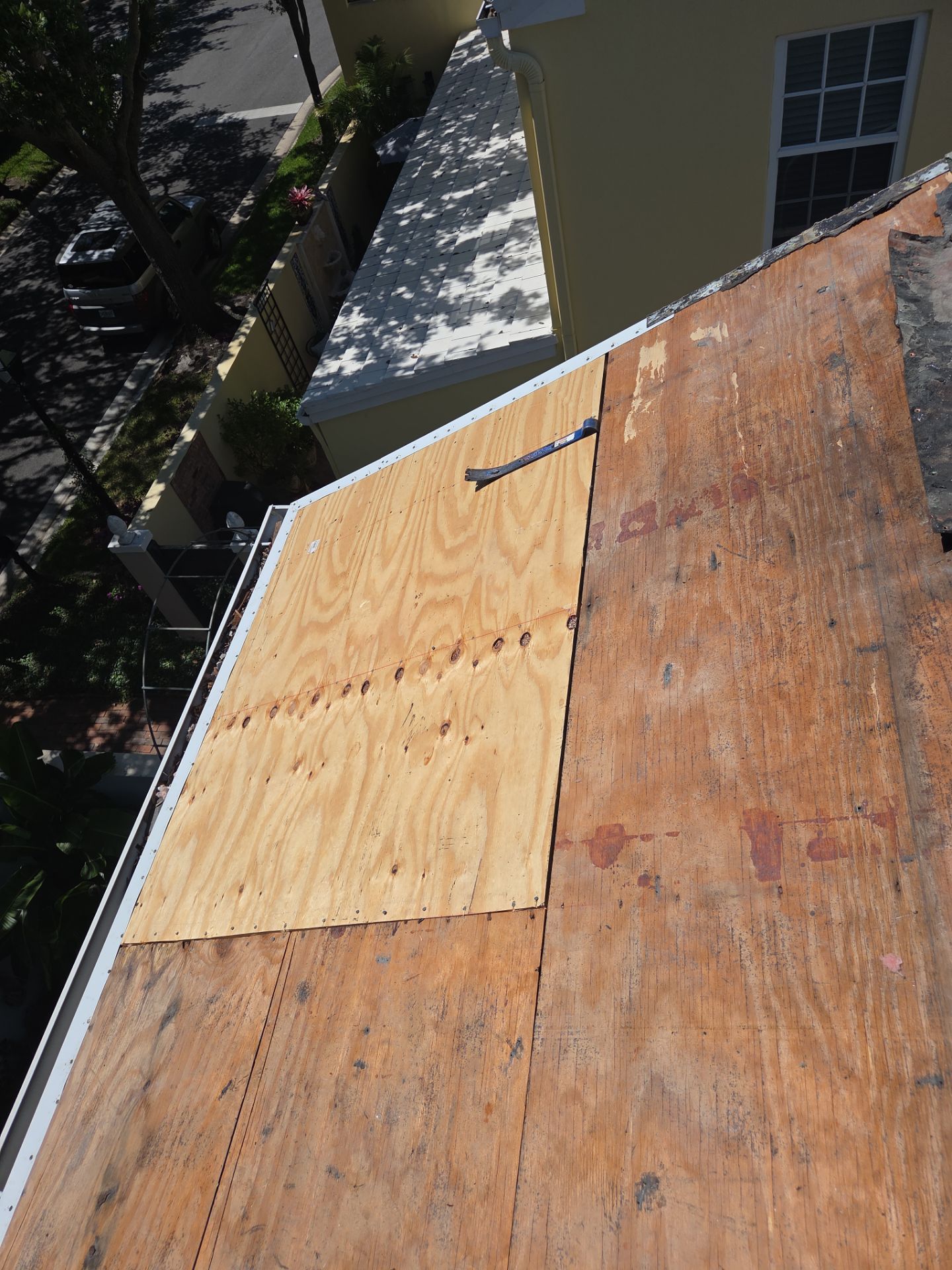 Tile Roof Repair and Decking Replacement in Boca Raton by Aastro Roofing