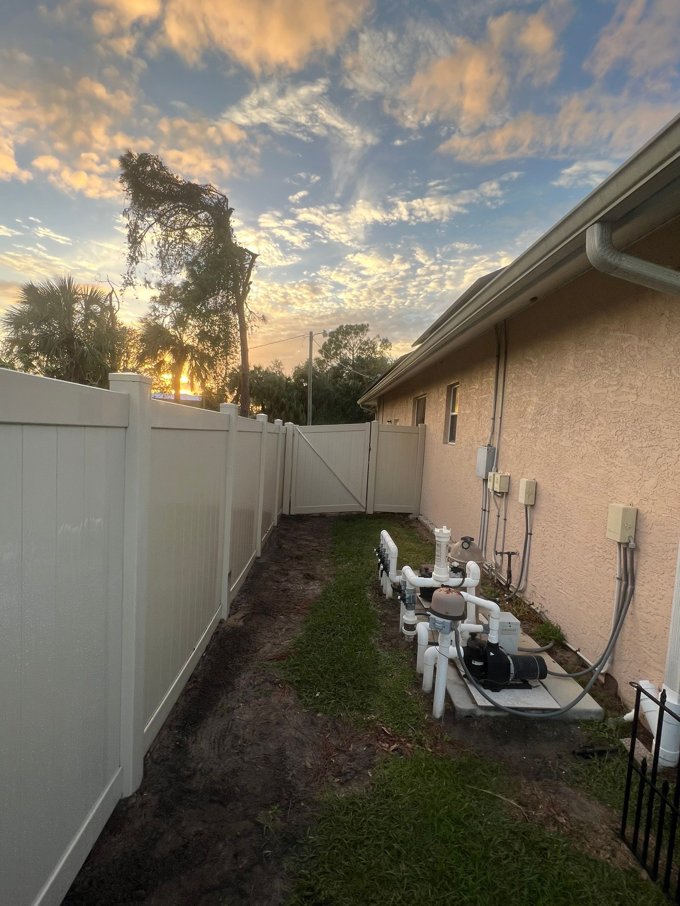 Vinyl Fence Installation using Vinyl Privacy Fence  by Asap fence and gates, LLC
