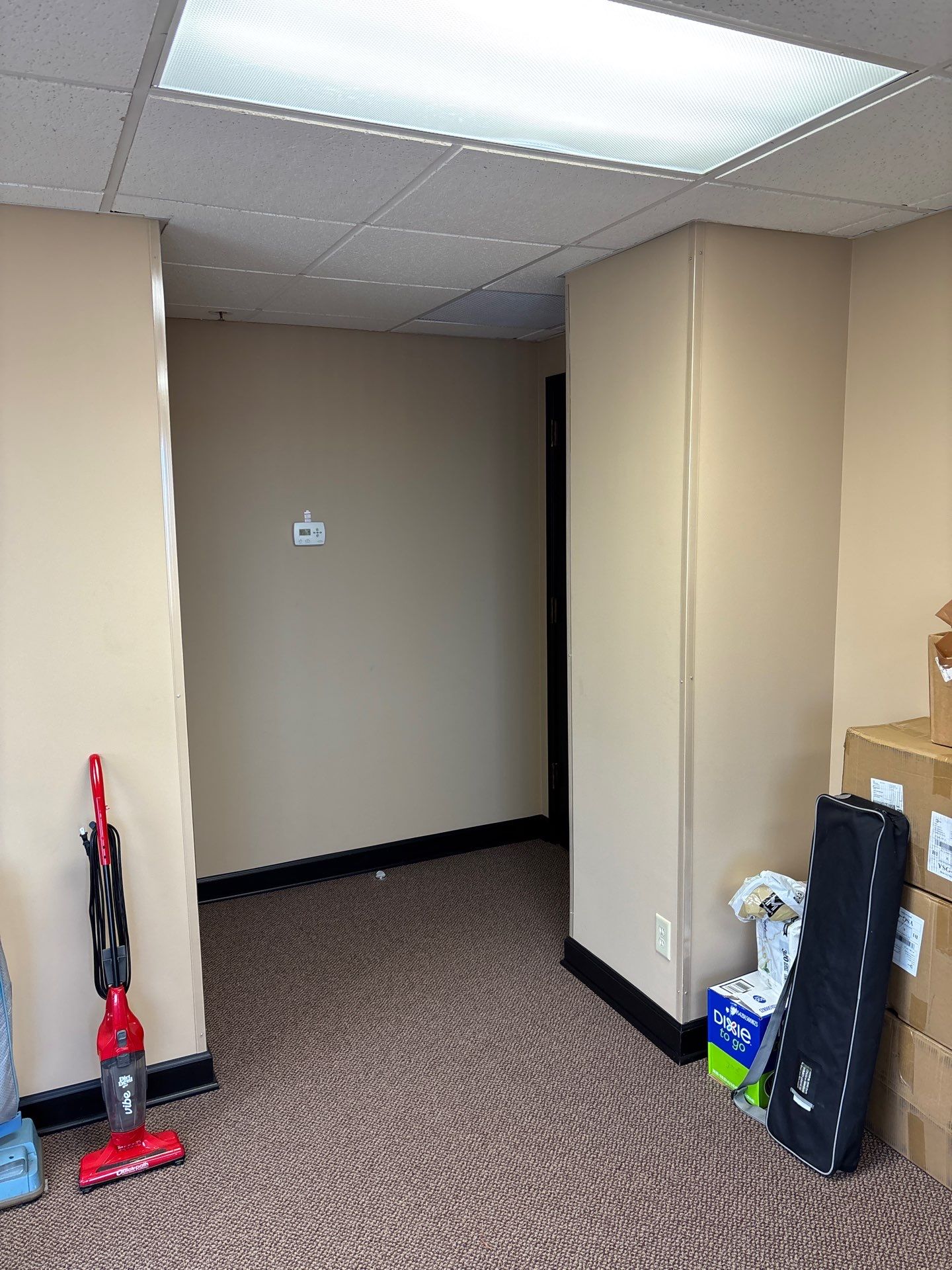 Interior Office Painting & Wall Repair in Downtown Muskegon by Gordon Painting
