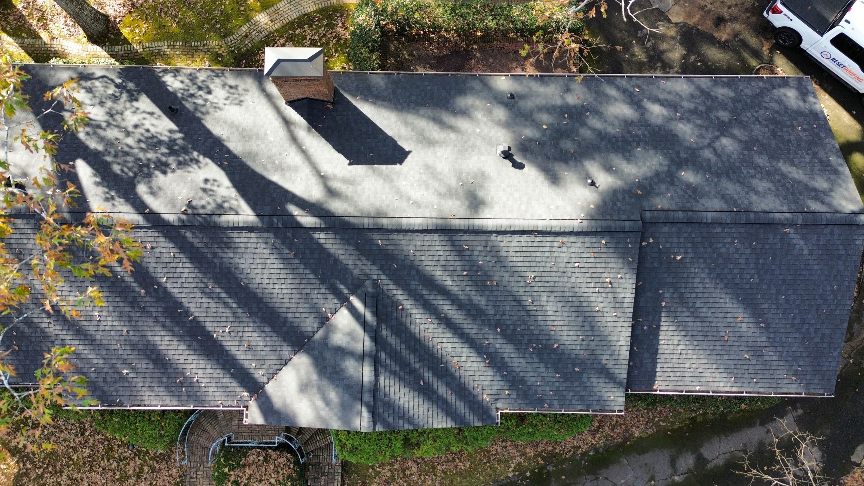 Stone Mountain, GA Roof Replacement CertainTeed Landmark Pro Max Def Charcoal Black by Reset Roofing
