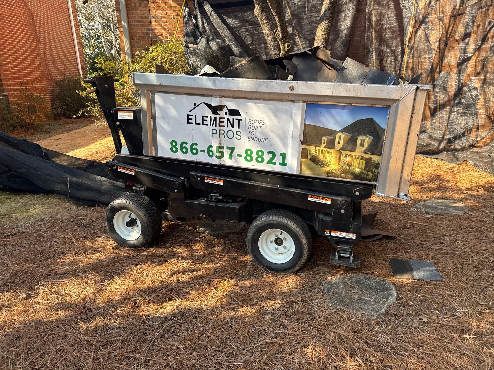 GAF Timberline HDZ in Charcoal by Element Pros Roofing, LLC