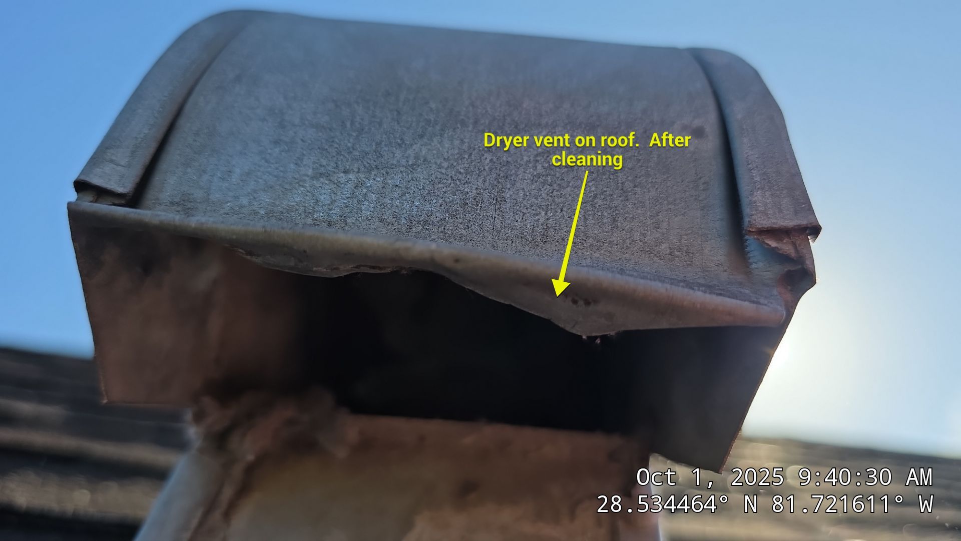 Dryer Vent Cleaning in Clermont by Hygienic Air, Inc
