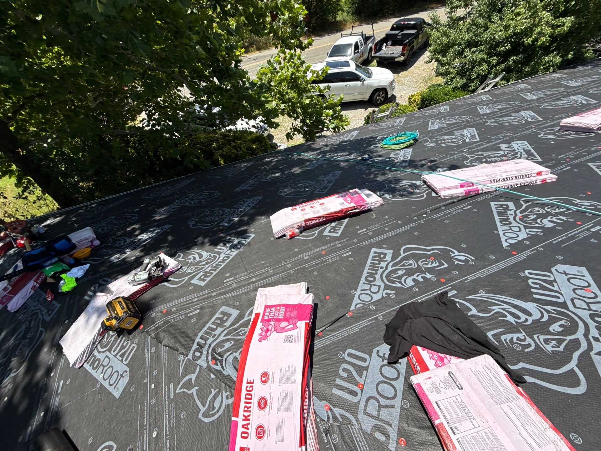 2 layers tear off & installation of new architectural shingles. by In & Out Construction & Remodeling, LLC