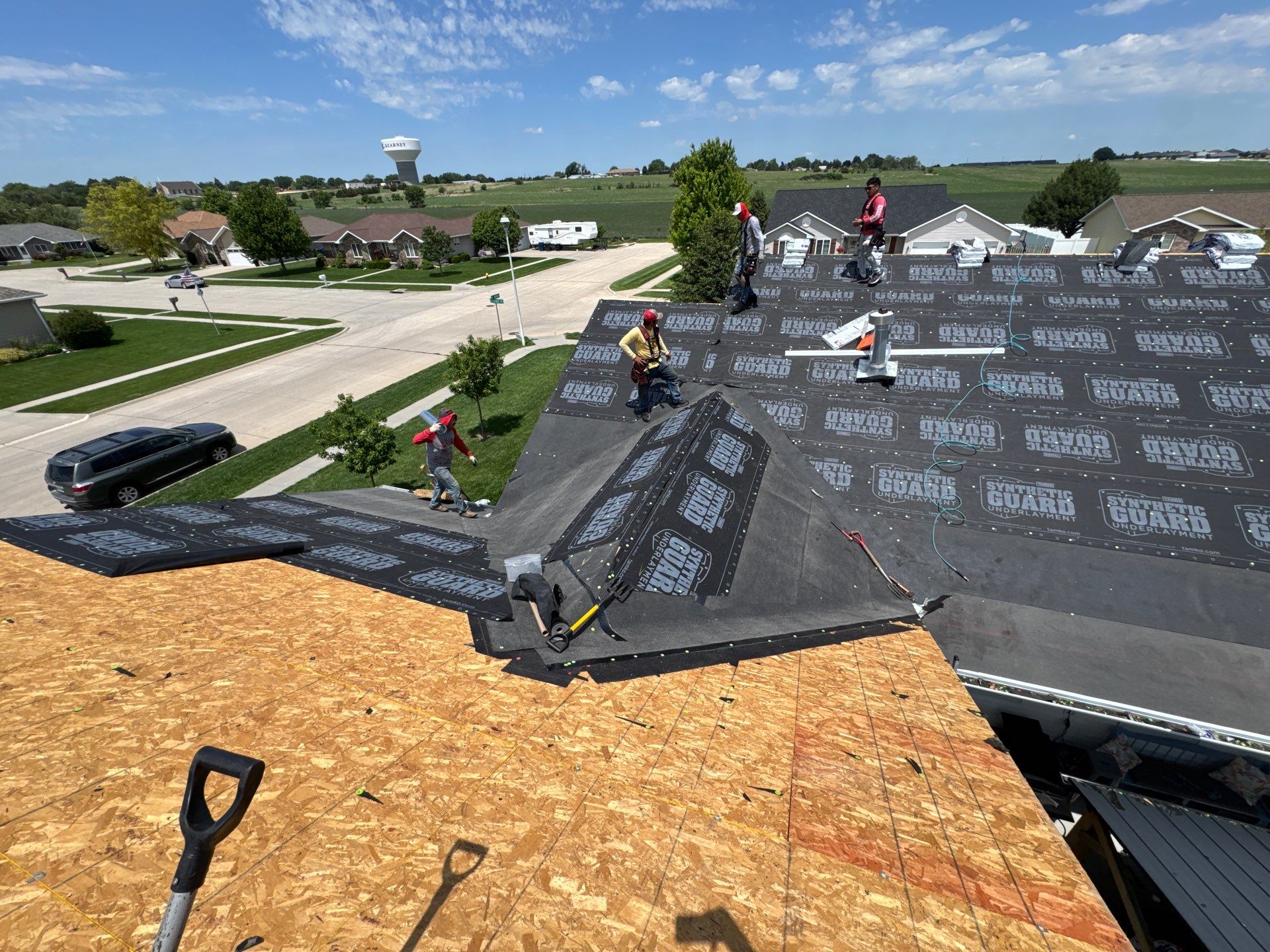 TAMKO Stormfighter Flex Rustic Black Roof in Kearney by Loyal Nine