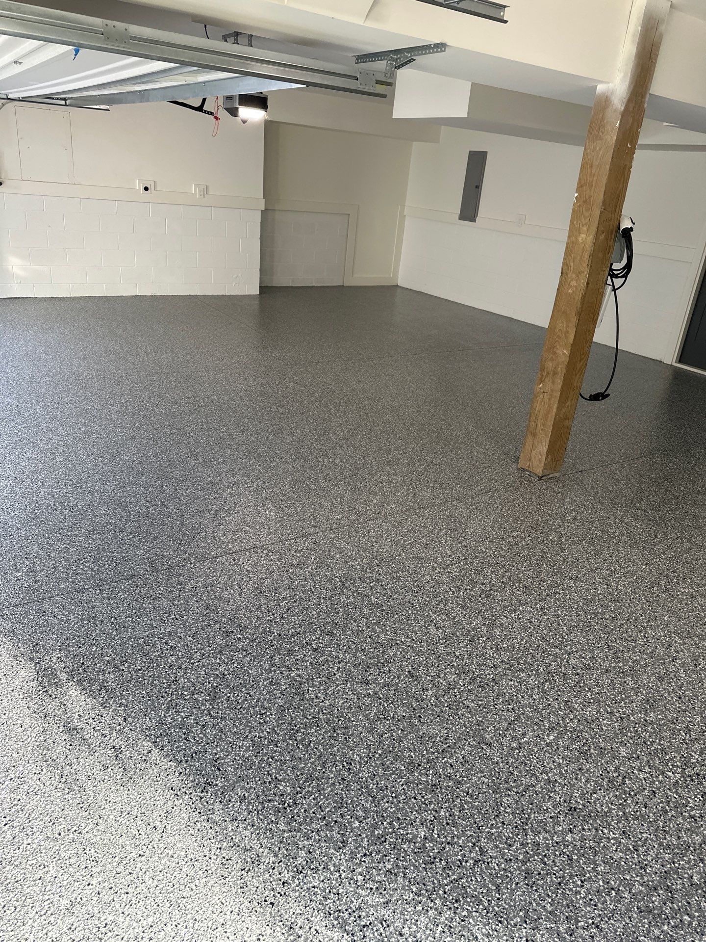 Garage Floor Coating using Wombat by My Garage Floor Guys