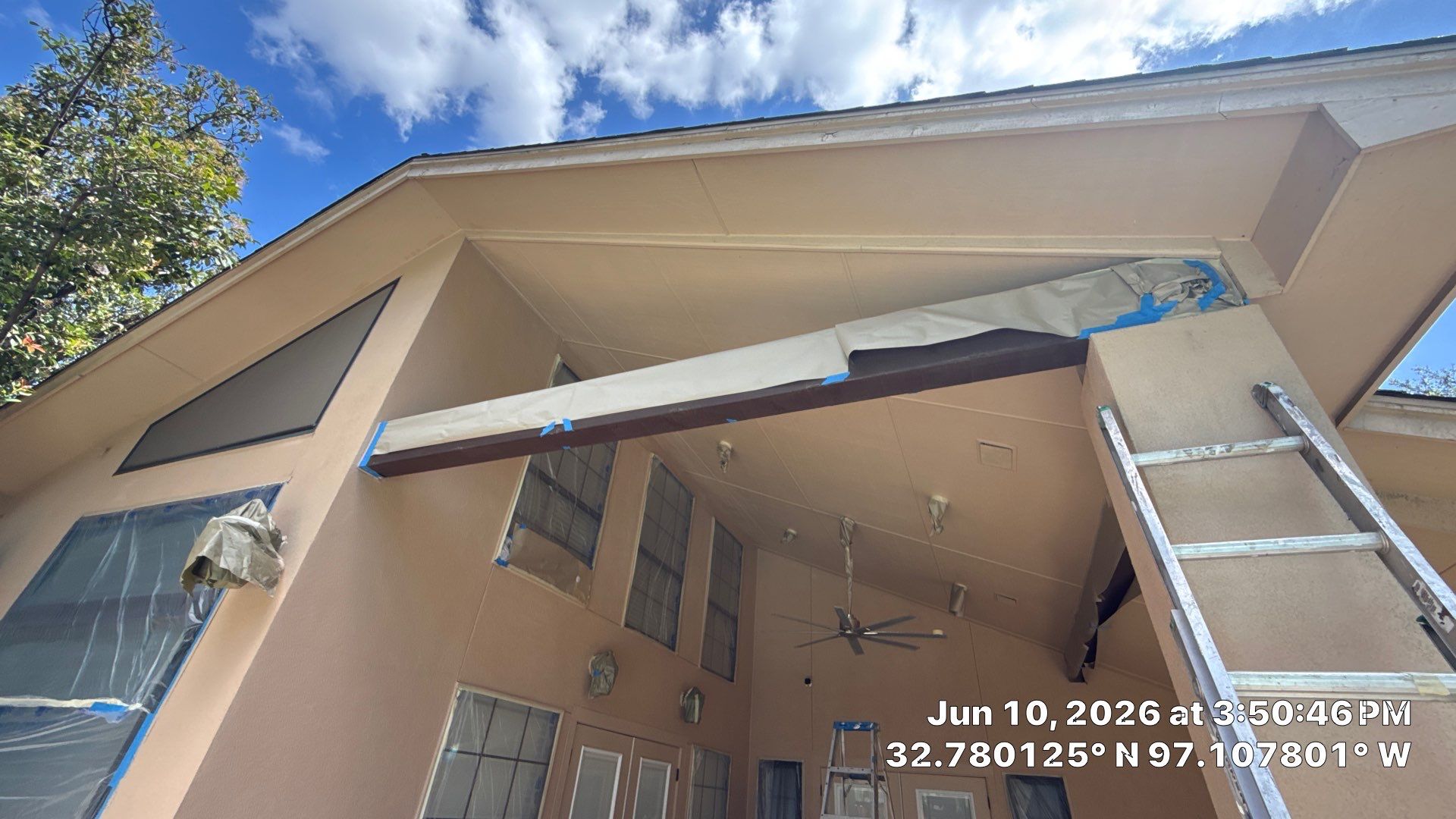 Decra Shake XD Install and Full General Contracting project in one of Arlington's beautiful communities by First United Roofing & Construction