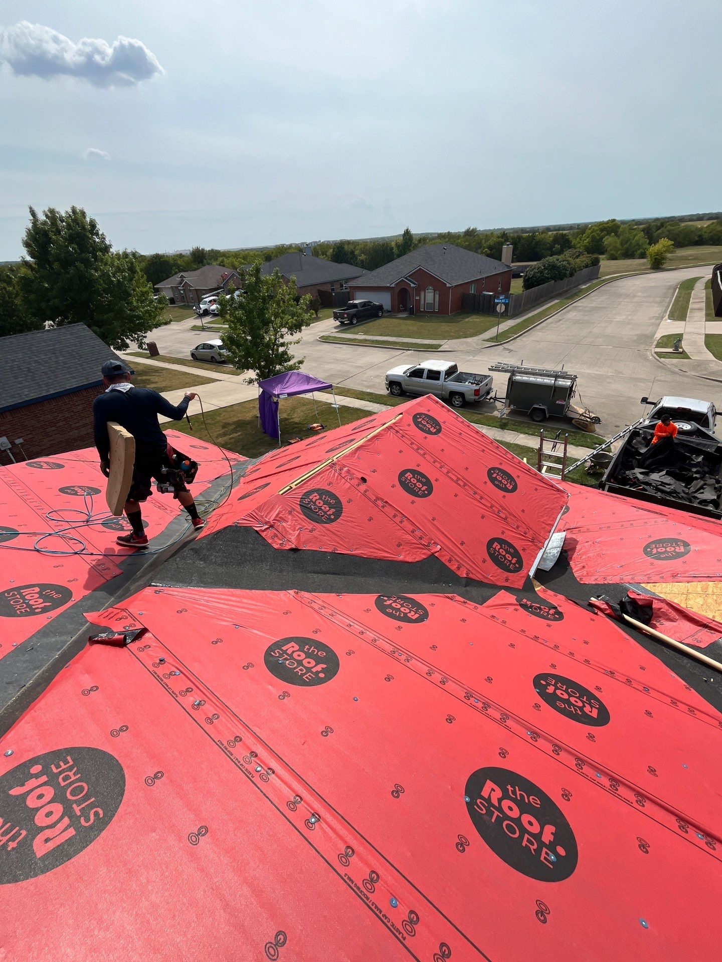 USAA Approved Reroof Project by Berry Good Roofing 