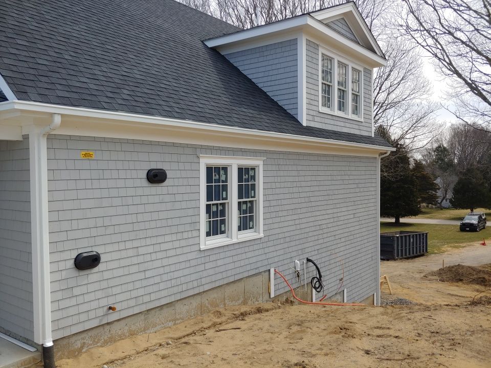 Gutter Installation using 5" Box Style Aluminum Gutter in Duxbury, MA by Gutter Pro Enterprises