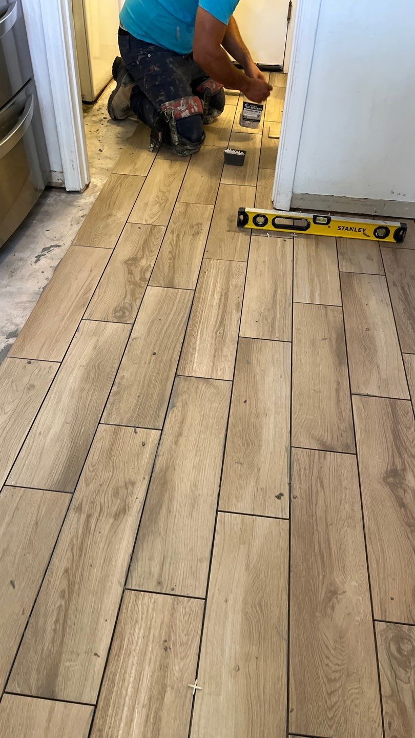 Flooring Installation using Tile by Footprints Floors of Chandler 