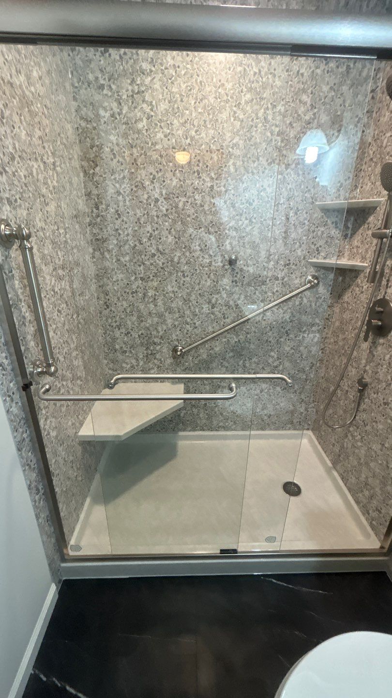 Tub to Shower Remodel by BathPlanet SW Virginia