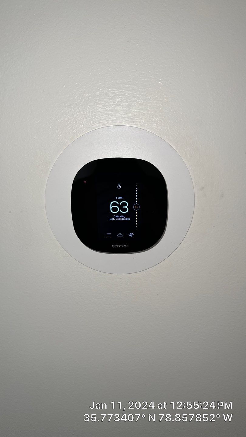 Trane Package Unit Installation by Nick's Mechanical LLC.