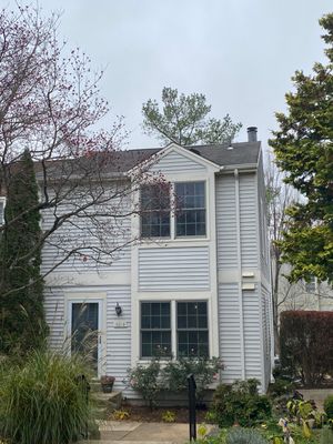 Burke Center: Residential Roof Replacement with CertainTeed Landmark Pro in Max Def  Georgetown Gray 