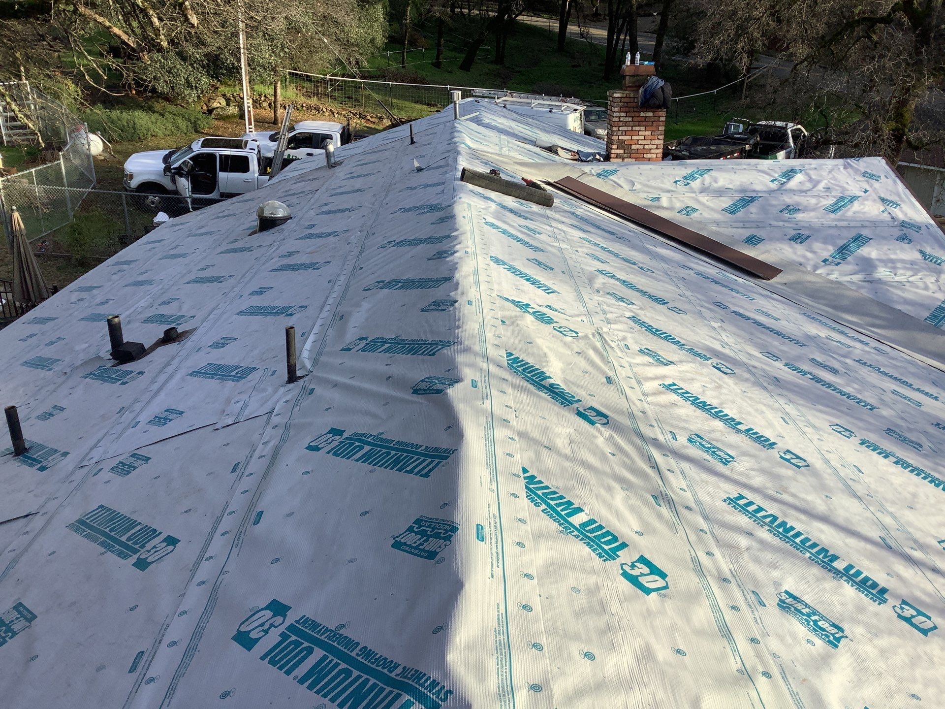 Residential Roofing Installation using Owens Corning Roofing Shingles by Byers Enterprises 