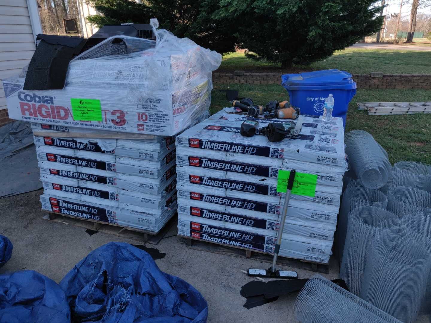 Residential Roofing Installation using Roof Replace by American Roofing NC