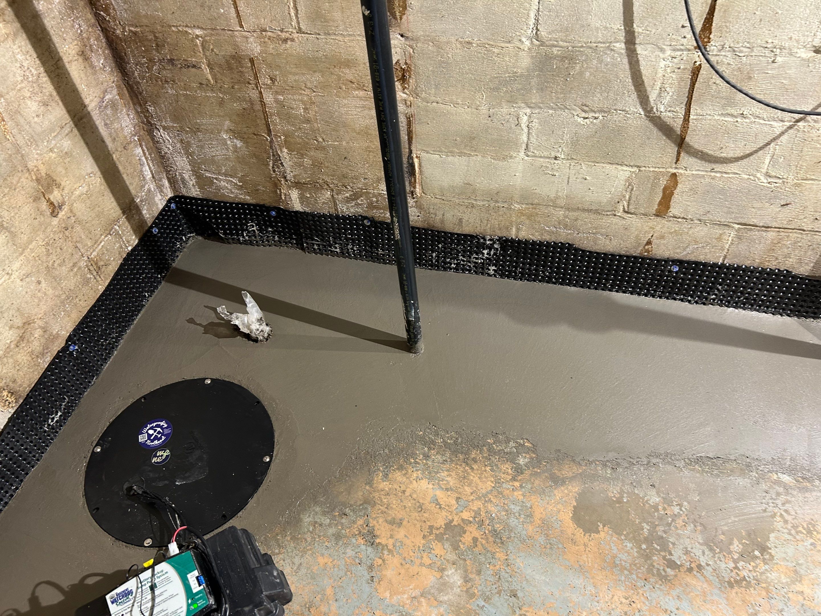 Basement Waterproofing in Columbia Heights by Waterproofing Northeast