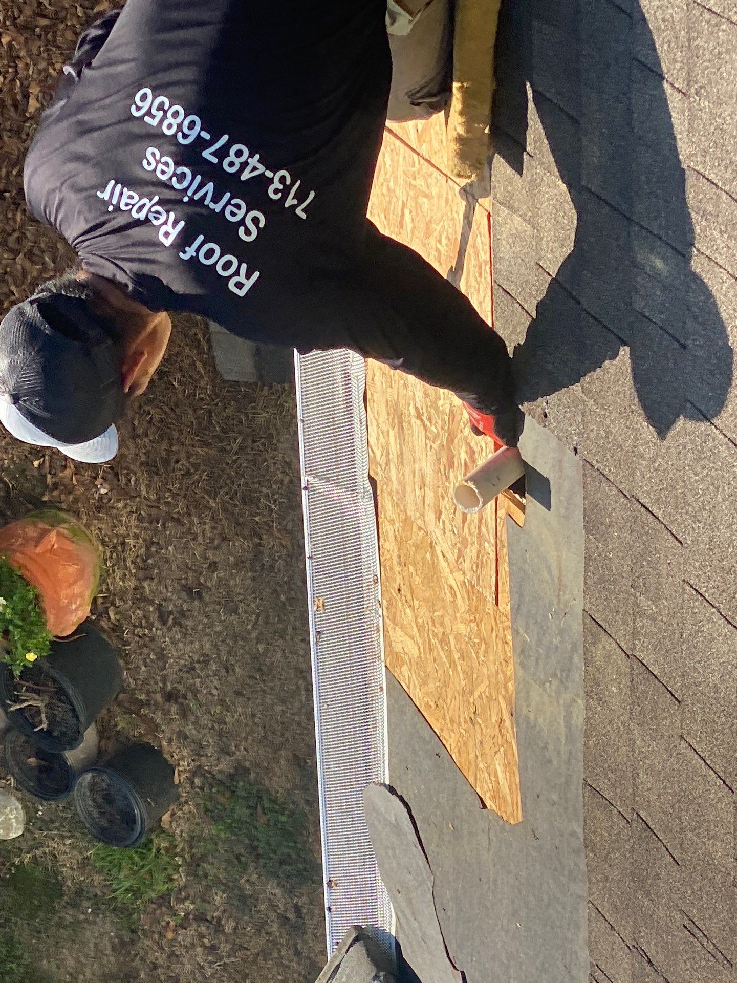 Residential Roofing Repair using Owen's Corning Duration (Lifetime) Shingles by Roof Repair Company