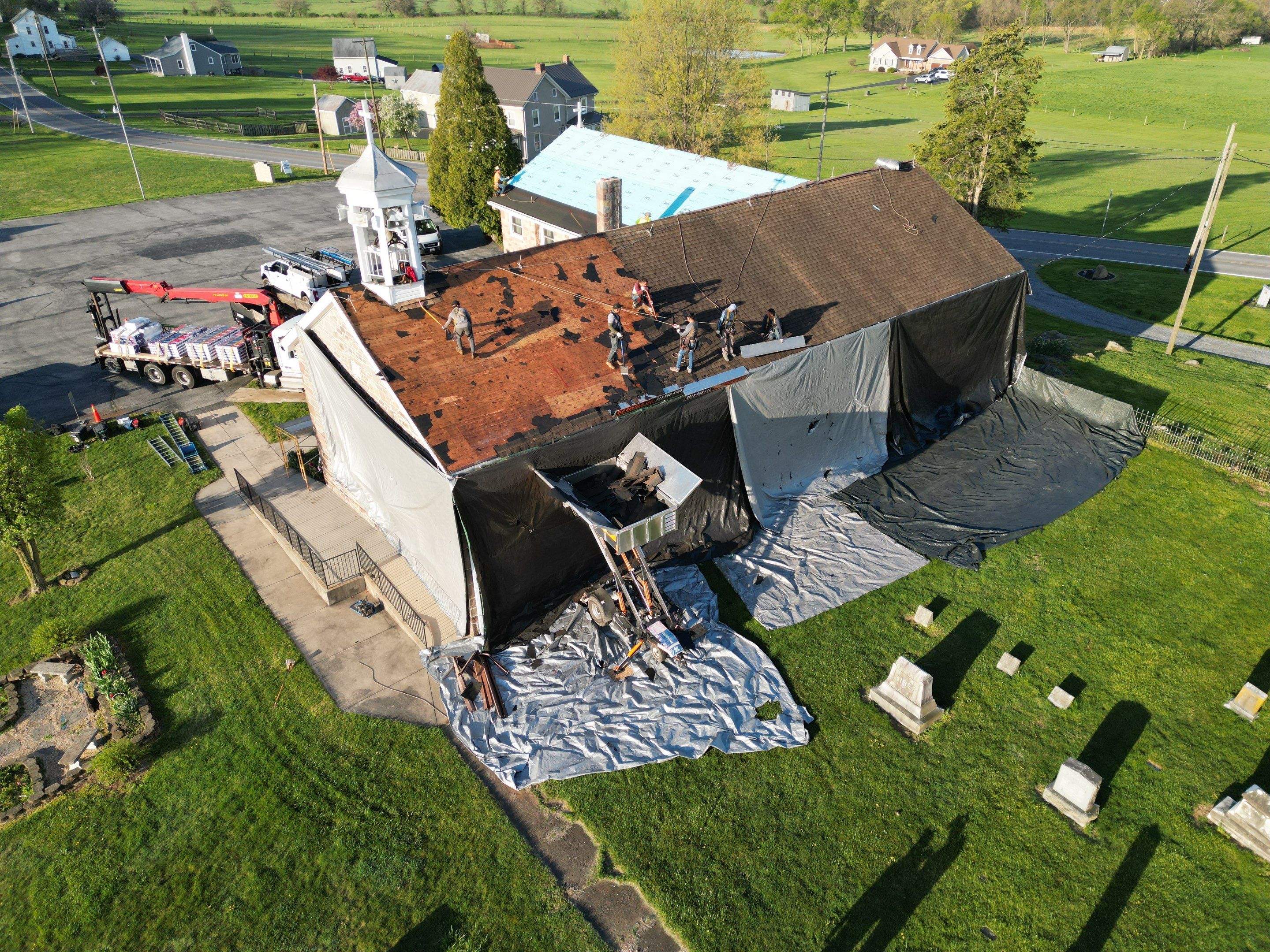 Mt. Tabor Church by BulletpROOF Exteriors