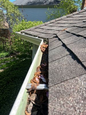 Turtle Shell gutter protection installation in Naperville, IL 60565, photograph 6