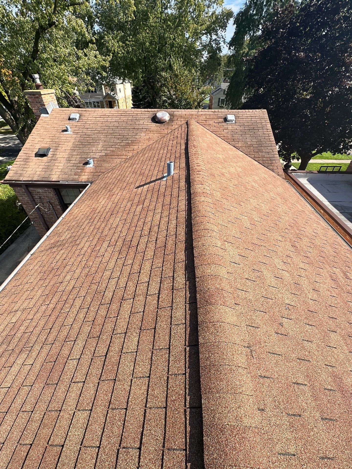 Residential Roofing Installation using Owens Corning  by Perfect Exteriors Inc. 