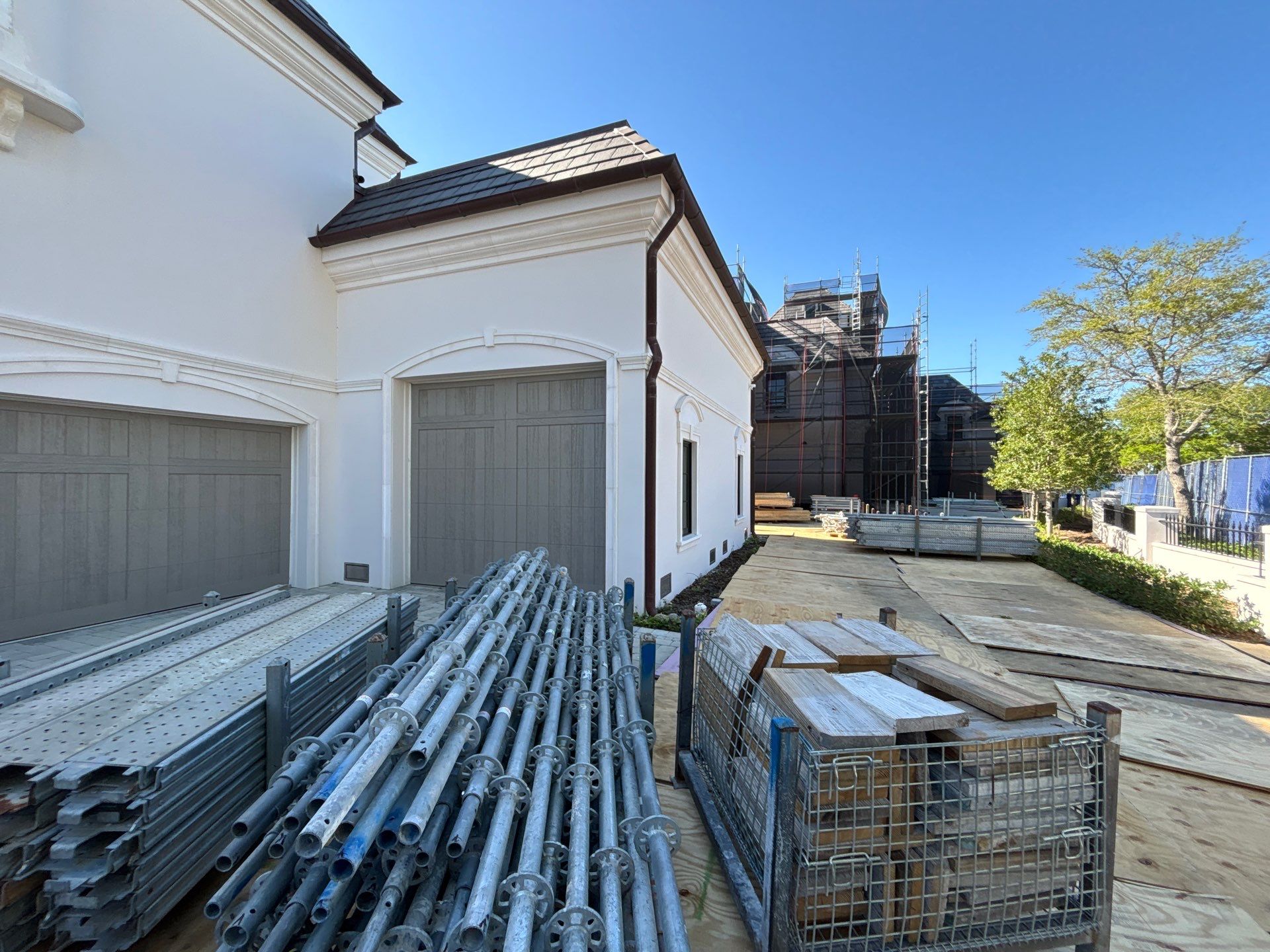 Gutter Installation using Half Round Seamless Gutters in Tampa FL by Gutter Professors