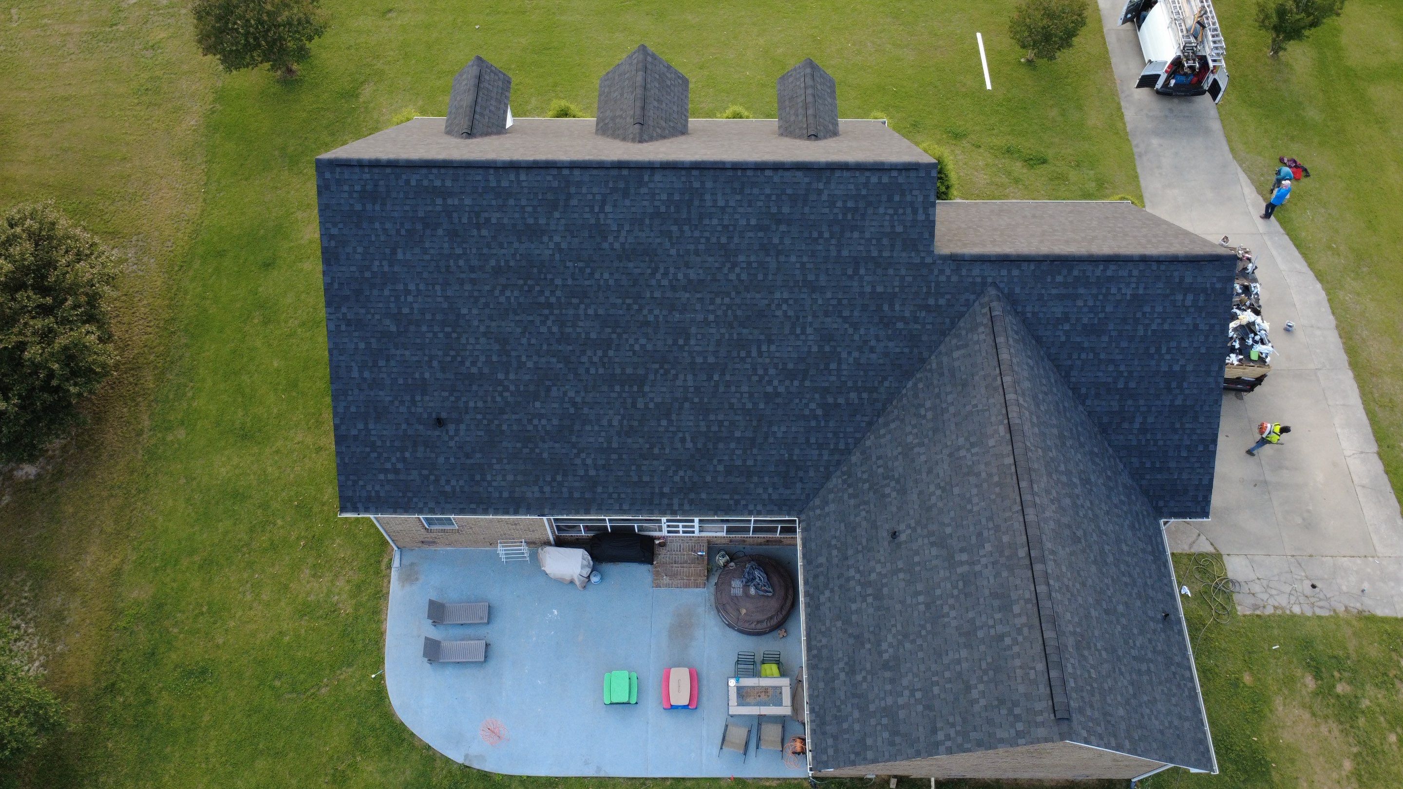 IKO Dynasty Granite Black by Alpha Sky Roofing