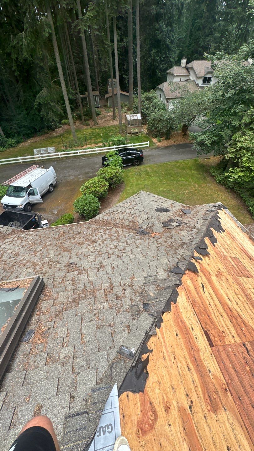 Residential Roofing Installation using GAF HDZ Shingles by Roofing Formula LLC