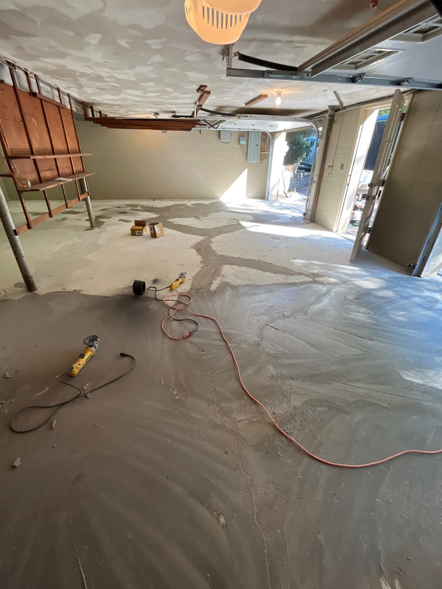 Creekbed Garage Project in pittsburgh by Floors in a Day, Inc