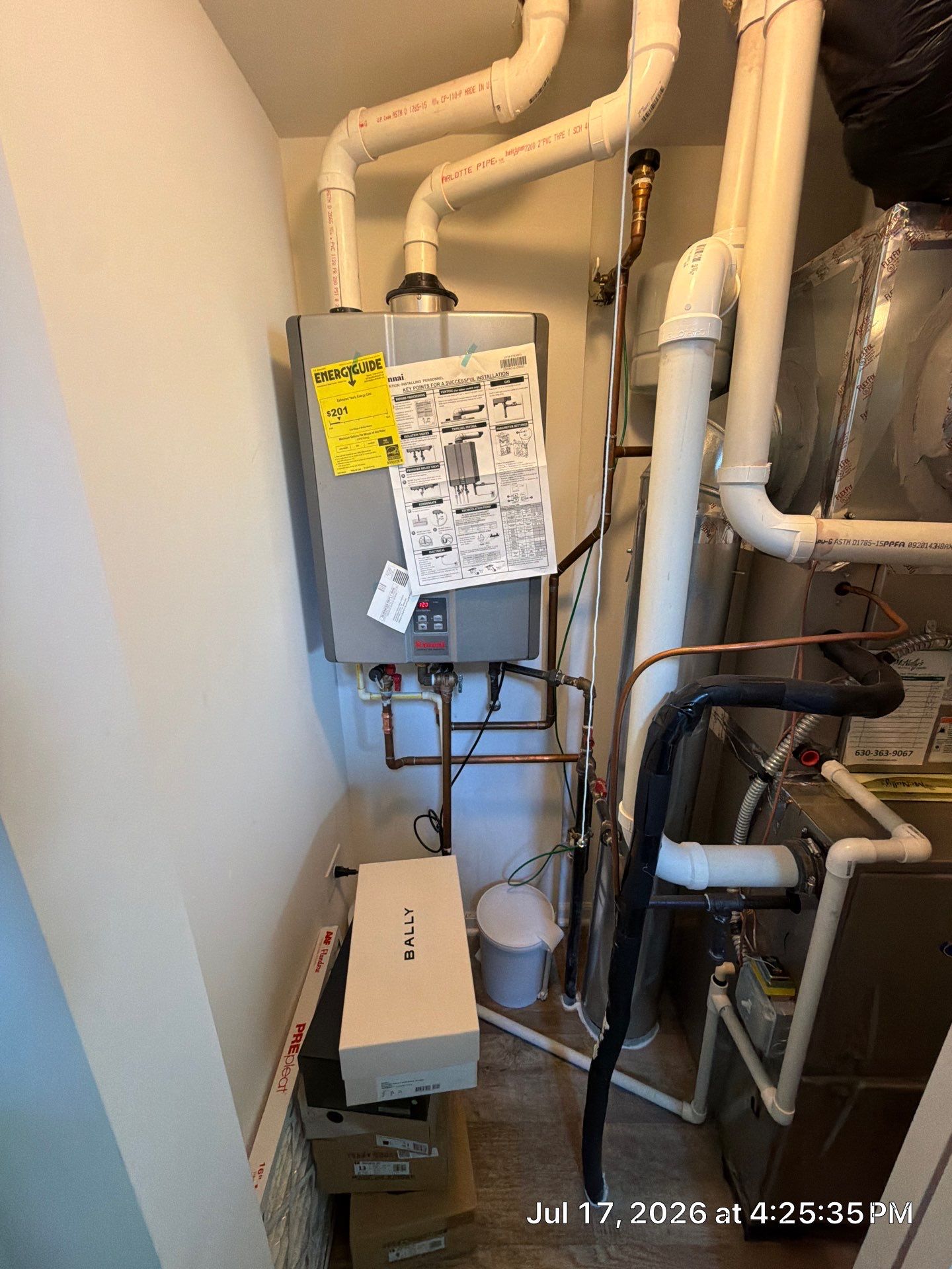 Rinnai Tankless Water Heater Descaling & Annual Maintenance – Elgin, IL | GSHA Services, LTD by GSHA Services LTD
