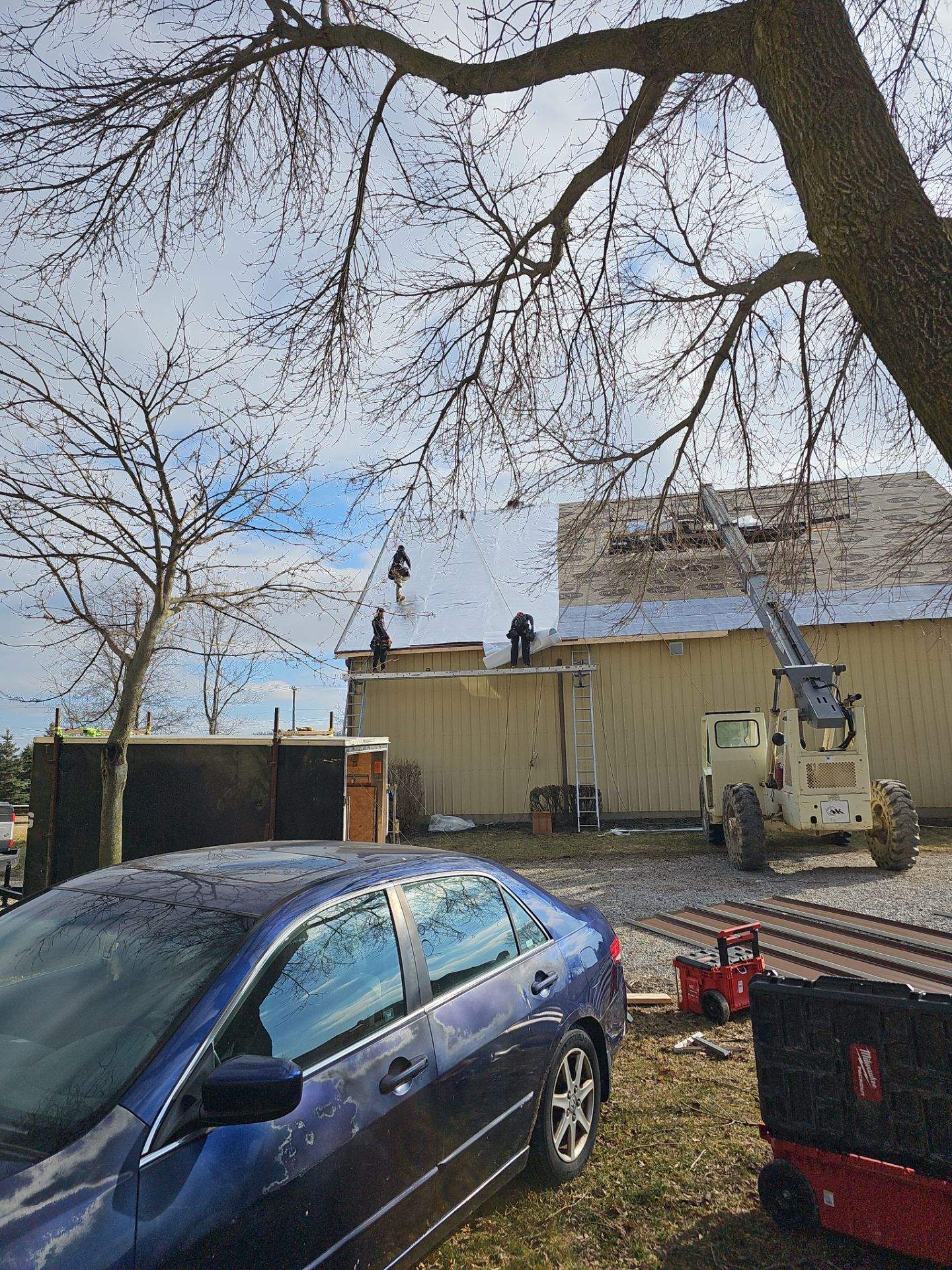 Residential Roofing Installation using Standing seam - Coco Brown by Nitro Roofing and Construction